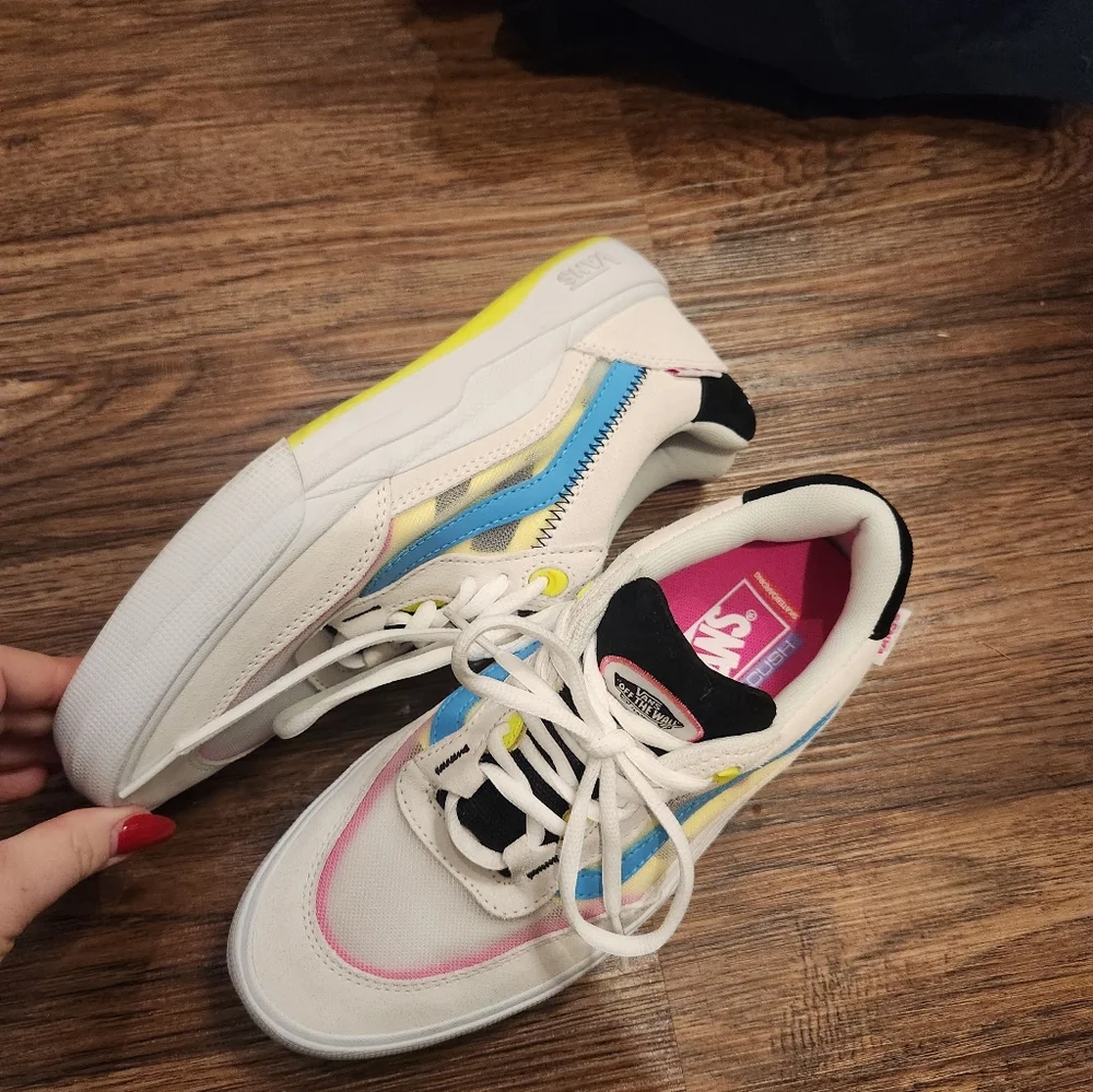 Vans Wavee Neon Sneakers - Picture 3 of 5